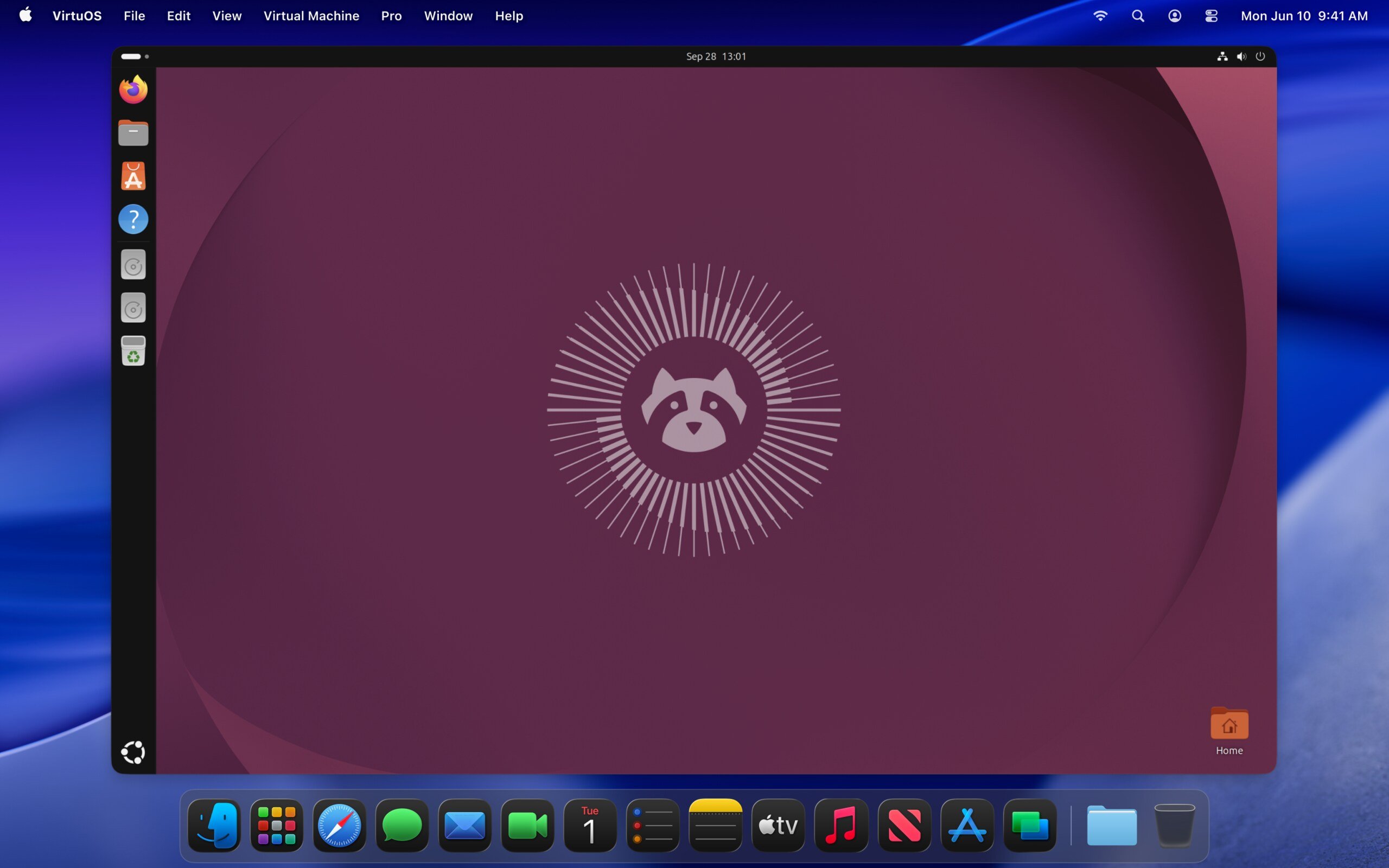 Ubuntu on your Mac desktop